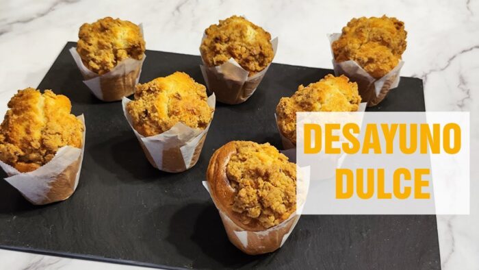 MAGDALENAS con CRUMBLE en FREIDORA DE AIRE 🧁🧁