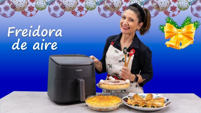 ✅ MENÚ de Navidad🎄 DELICIOSO y FÁCIL en #freidoradeaire 2023 – #CosoriTurboBlaze @cosoriespana