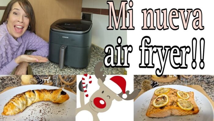 💫MI NUEVA FREIDORA DE AIRE Cosori Turbo Blaze!!🥗Y DOS RECETONES #CocinaRápida #CosoriTurboBlaze