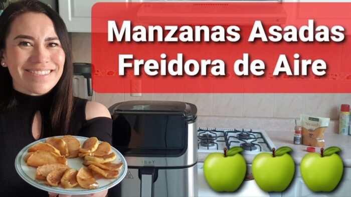 Manzanas asadas en Freidora de Aire