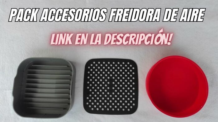 Moldes freidora de aire compatibles con freidoras sin aceite de 5 a 7 L
