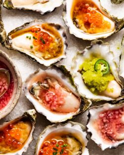 My favourite sauces for oysters