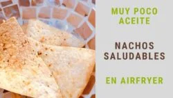 NACHOS SALUDABLES en Freidora de aire / freidora sin aceite #Airfryer (Receta 2022)