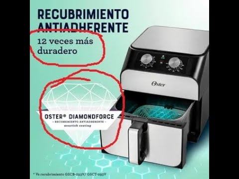 No compre Air Flyer Oster (Freidora de aire)
