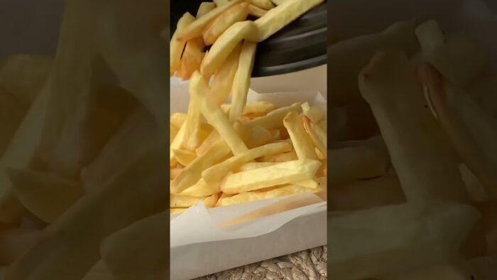 No hagas esto si quieres Papas Fritas crocantes en Freidora de Aire 🧑🏽‍🍳 #shortsfoods