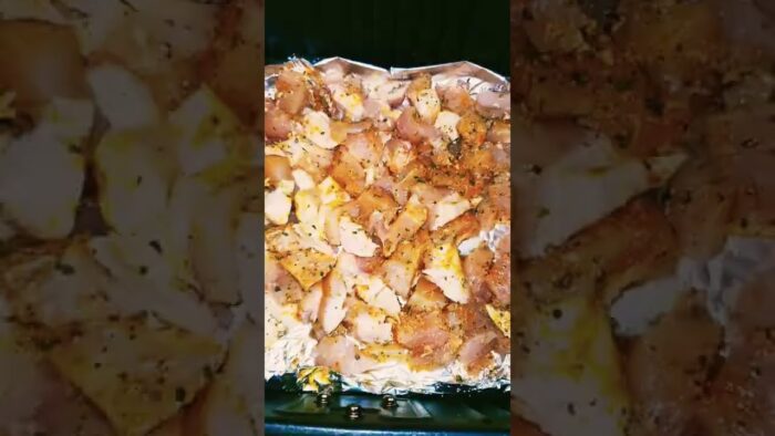 PECHUGAS DE POLLO EN LA FREIDORA DE AIRE.