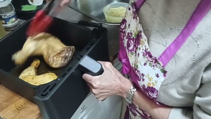 POLLO ASADO EN FREIDORA DE AIRE