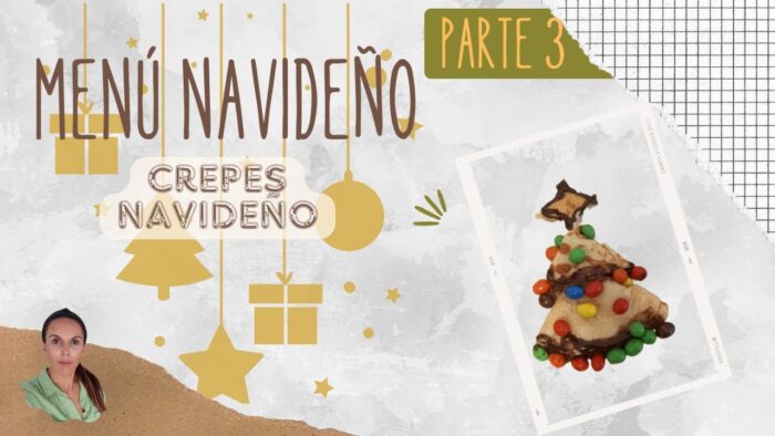 POSTRE NAVIDEÑO. GOFRES EN FREIDORA DE AIRE