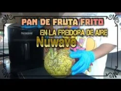 Pan de fruta en freidora de aire