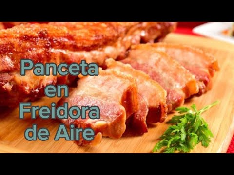 Panceta en freidora de Aíre Cecofry