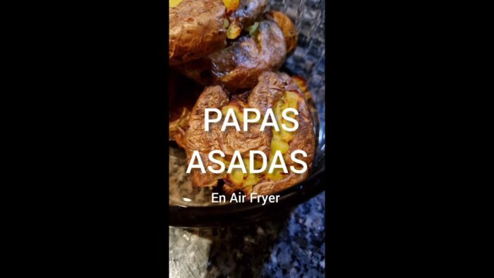 Papas Asadas en Freidora de aire /Air Fryer
