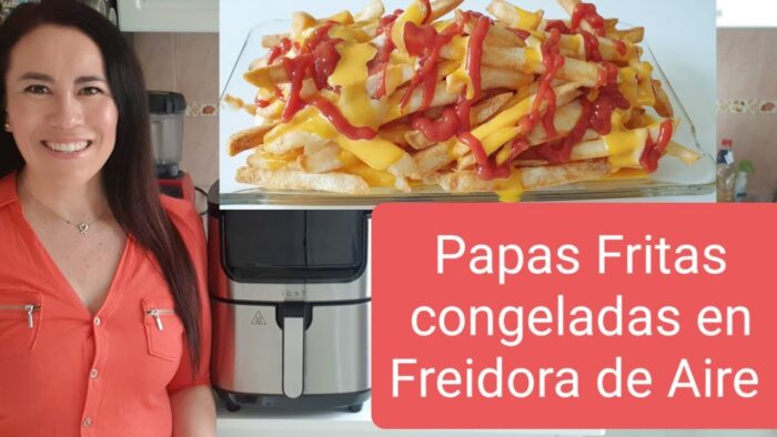 Papas fritas congeladas en Freidora de Aire | Patatas Fritas congeladas en Freidora de Aire