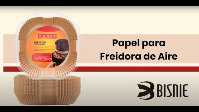 Papel para freidora de aire BISNIE