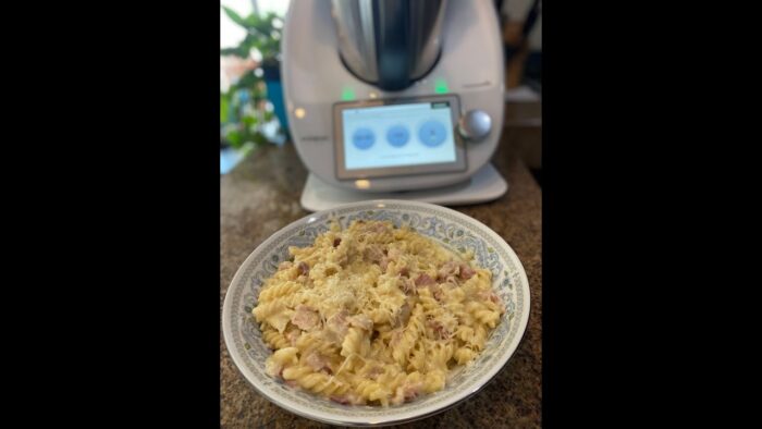 Pasta Carbonara Thermomix