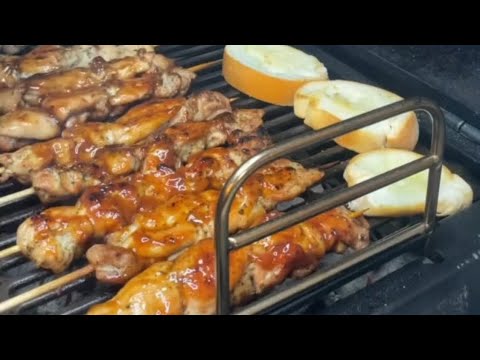 Pinchos de pollo!! A la parrilla? ó en la Freidora de aire ???