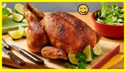 ✅ Pollo Asado Entero en Freidora de Aire 🍗 Súper Fácil 😋👍