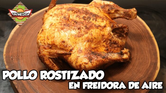 Pollo Rostizado en Freidora de Aire, Verdad o Falso? #polloentero