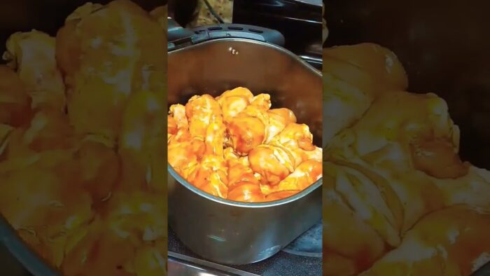 Pollo en freidora de aire !! #pollo #freidoradeaire #comidamexicana #navidad