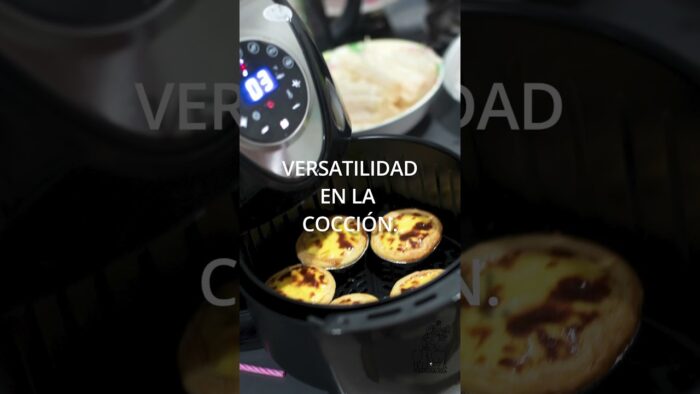 Prepara una cena navideña con freidora de aire. #navidad