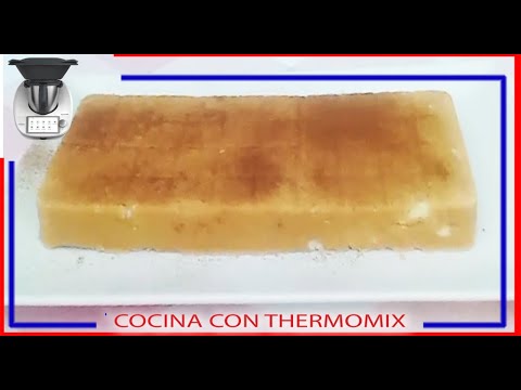 RECETA FACIL DE TURRON BLANDO DE ALMENDRA EN CASA CON THERMOMIX