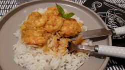 Receta : Gambas al curry con Thermomix