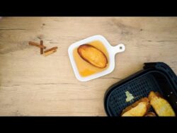 Receta de torrijas en freidora de aire Cosori. ¡Deliciosas!