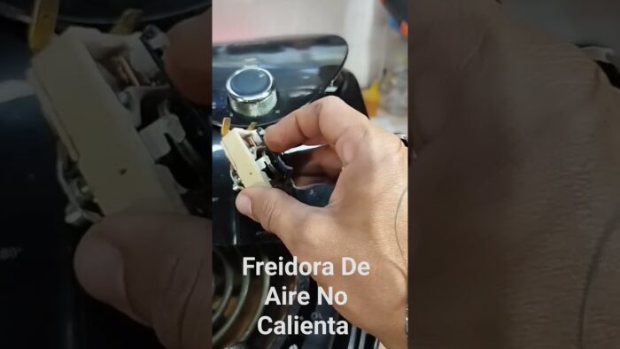 Reparación Freidora De Aire  Enciende No calienta