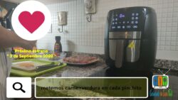 Short Brochetas de pavo Saludable hecho con freidora de aire