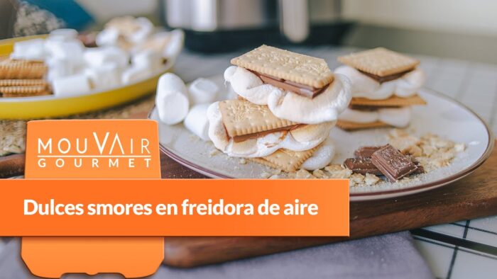 Smores en freidora de aire | Mouvair Gourmet
