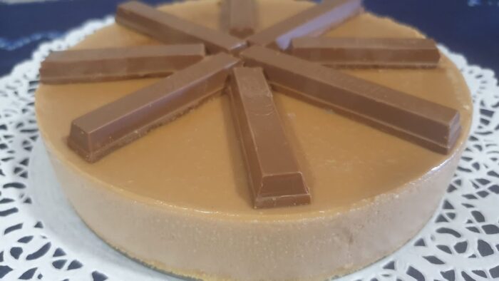 Tarta de Kit Kat con Thermomix