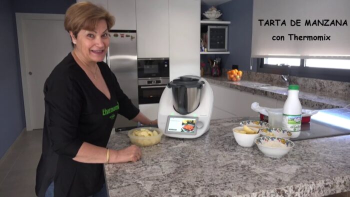 Tarta de manzana, con Thermomix