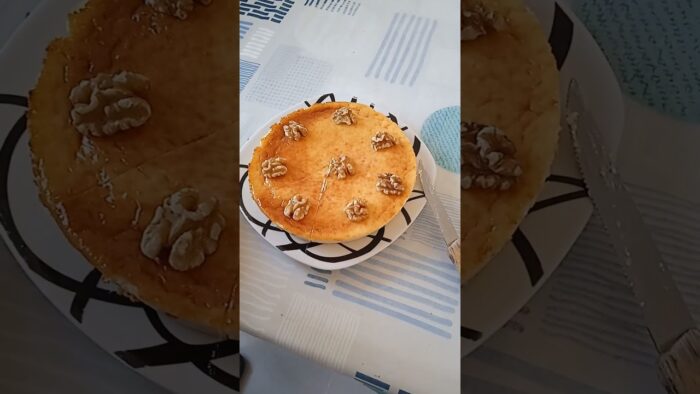 Tarta 🍰 de queso en freidora de aire.