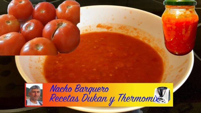 Tomate Frito Dukan con Thermomix