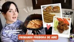 Usando por primera vez FREIDORA de aire *IMPACTADA* 😍