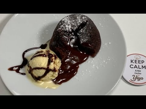 Volcán de Chocolate o Coulant de Chocolate en Thermomix TM6 y Monsieur Cuisine