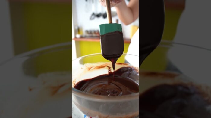 Volcán de chocolate en freidora de aire