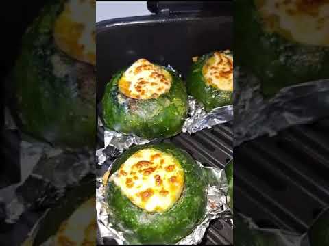 Zapallitos rellenos en freidora de aire !!!