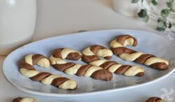 Bastones navideños de galleta