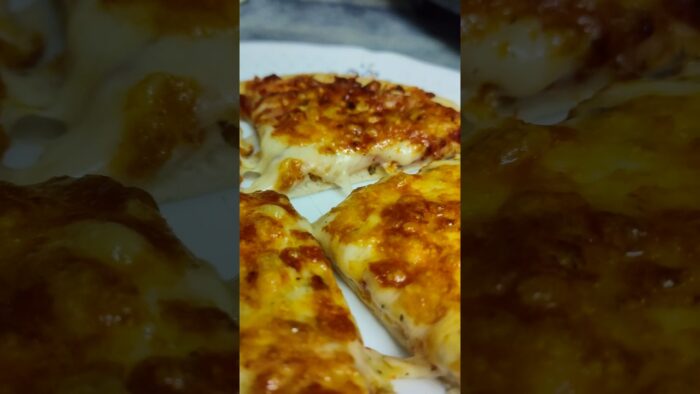 freidora de aire haciendo pizza comida.