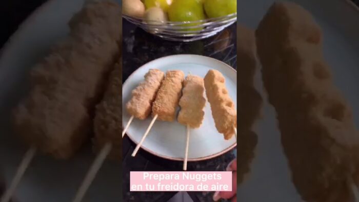 nuggets en horno freidora de aire 10 litros