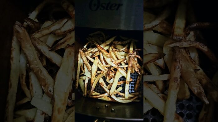 papas fritas saludables en freidora de aire  #freidoradeaire