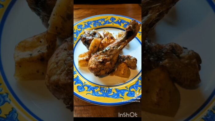 pollo en la freidora de aire #shortsyoutube #shortvideo #gastronomia #shotsvideo