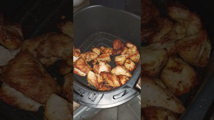 receta en la freidora de aire / chicharrones fácil de hacerlos