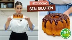 ¡Bizcocho sin Gluten, Súper Tierno, Esponjoso y Delicioso! 🍰 😋 en Horno y Freidora de Aire 🌟
