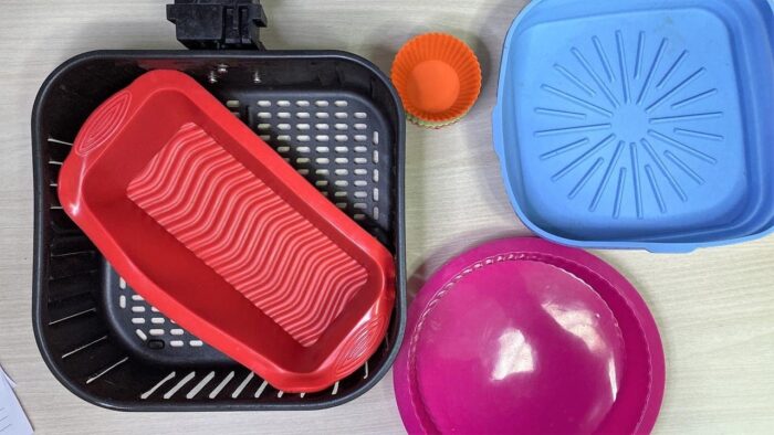 ▷ RECIPIENTES y MOLDES para la FREIDORA de AIRE ⚡ AIR FRYER ⚡ FREIDORA SIN ACEITE