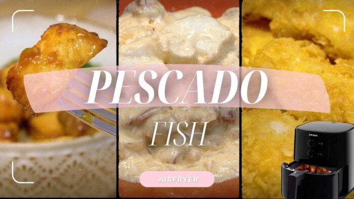🐟 3 RECETAS de PESCADO en #airfryer 🍽 Recetas en FREIDORA DE AIRE 🔥💨 SALMÓN, MERLUZA y RAPE 🤩