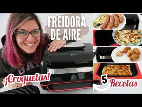 5 Recetas FREIDORA DE AIRE Fáciles *FOODIEFRYER CLOEN* Air Fryer