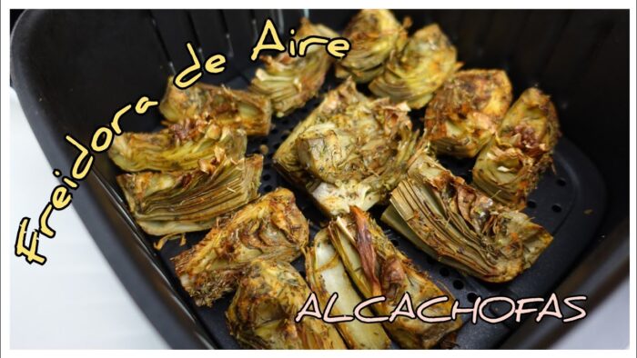 ALCACHOFAS  FREIDORA  DE AIRE #freidoradeaire