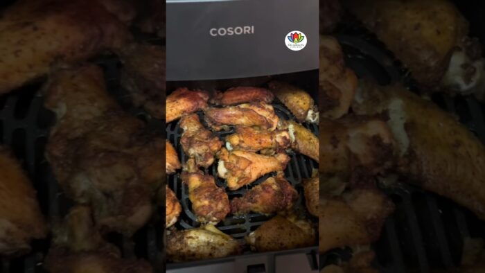 Alitas en la Air Fryer 🍗 Fáciles de preparar y por supueso son Ketolatinomx