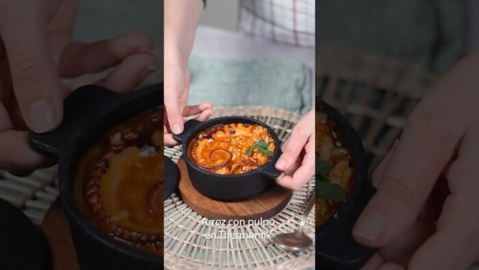 🐙🍚 Arroz con Pulpo en Thermomix | Receta Deliciosa y Fácil 😋